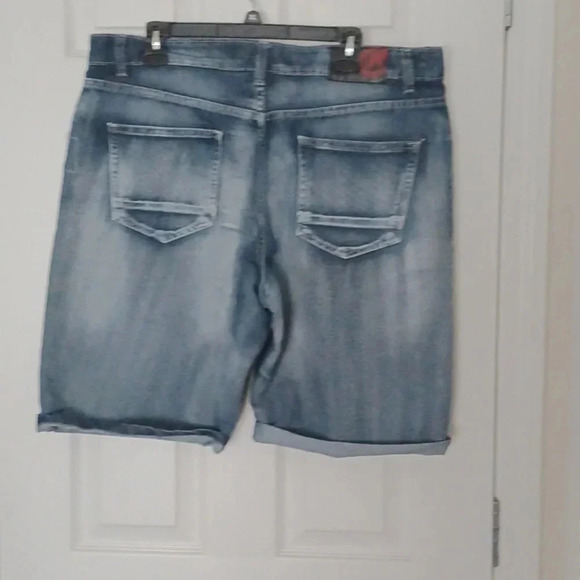 💙🌺Men's denim shorts - Picture 6 of 11